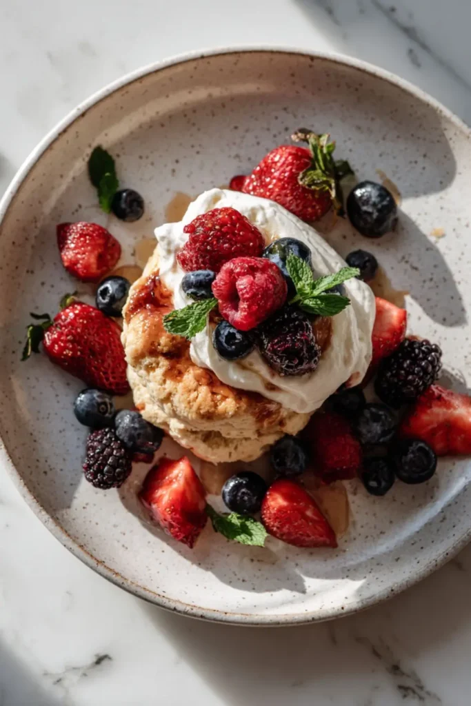 Pioneer Woman Mixed Berry Shortcake