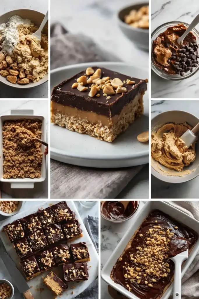 Pioneer Woman No Bake Chocolate Peanut Butter Bars Recipe