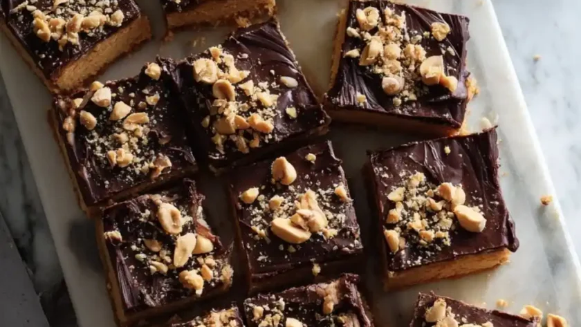Pioneer Woman No Bake Chocolate Peanut Butter Bars Recipe