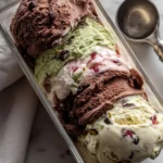 Pioneer Woman No Churn Spumoni Ice Cream