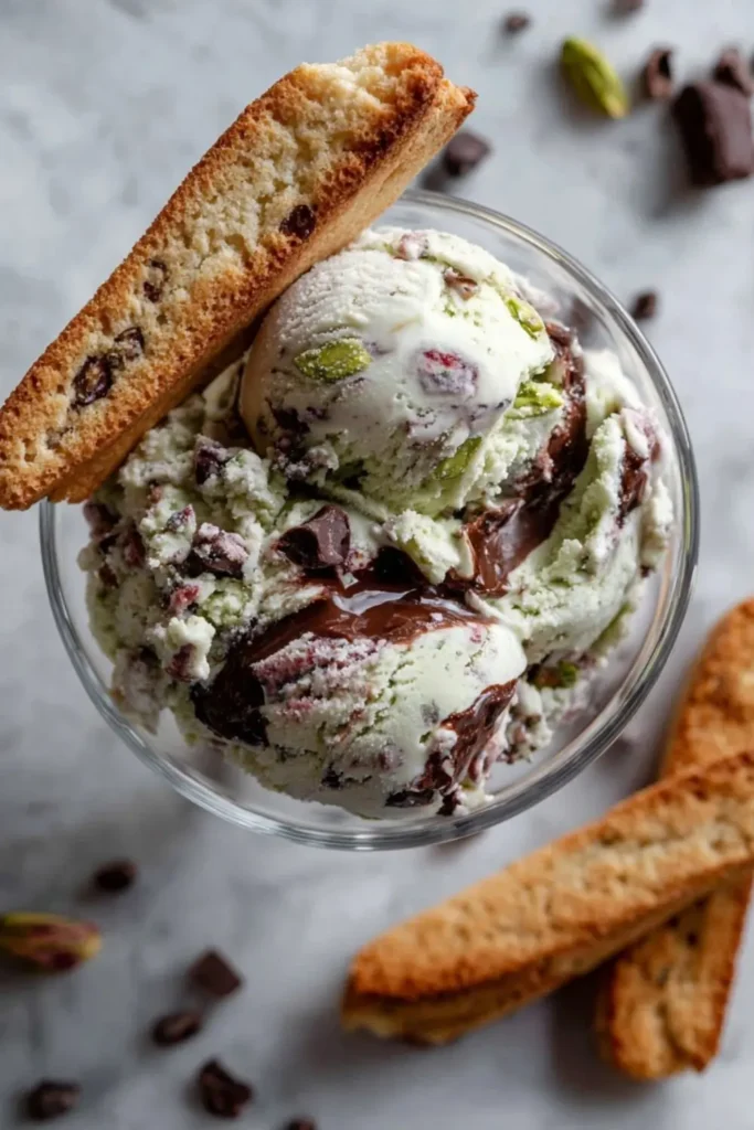 Pioneer Woman No Churn Spumoni Ice Cream