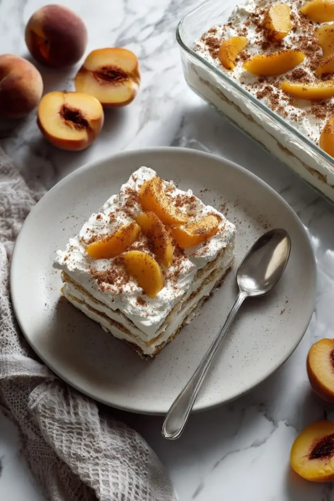 Pioneer Woman Peach Icebox Cake