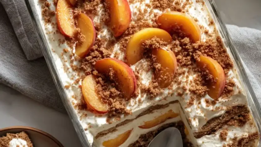 Pioneer Woman Peach Icebox Cake