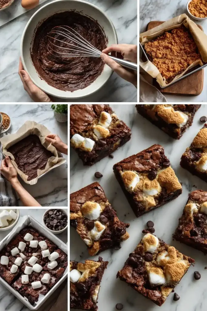 Pioneer Woman S'mores Brownies
