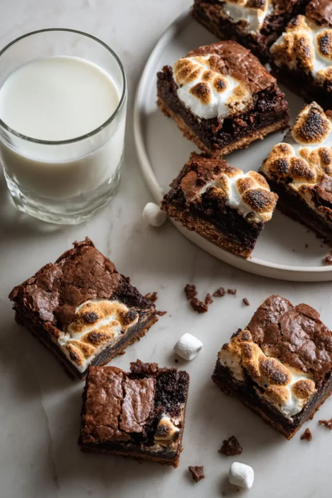 Pioneer Woman S'mores Brownies