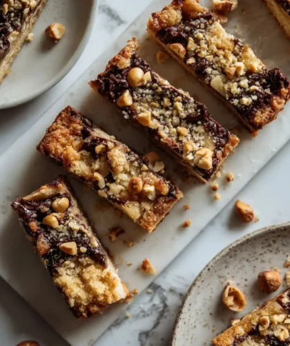 Pioneer Woman Chocolate Hazelnut Bars
