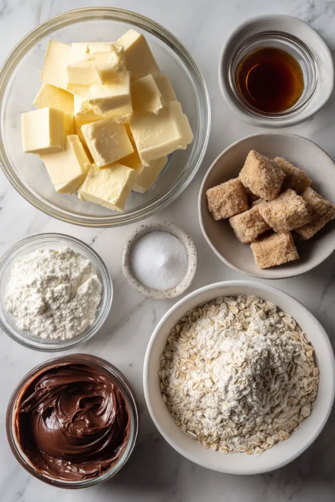 Pioneer Woman Chocolate Hazelnut Oatmeal Bars