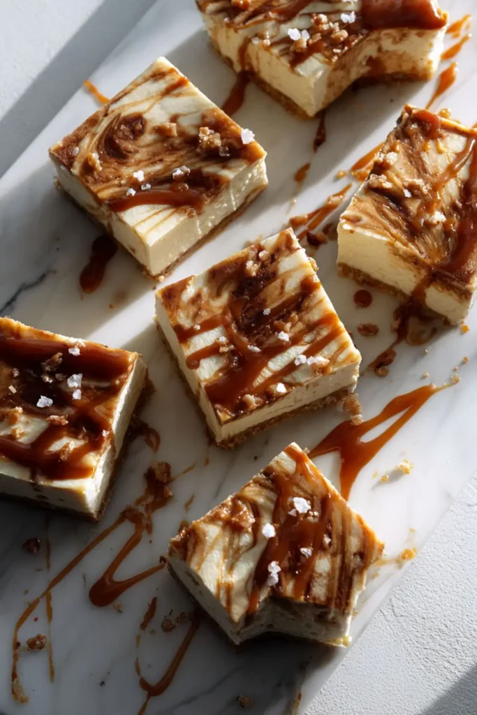Pioneer Woman Salted Caramel Cheesecake Squares