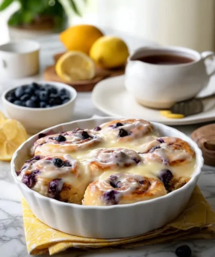 Pioneer Woman Blueberry Lemon Sweet Rolls