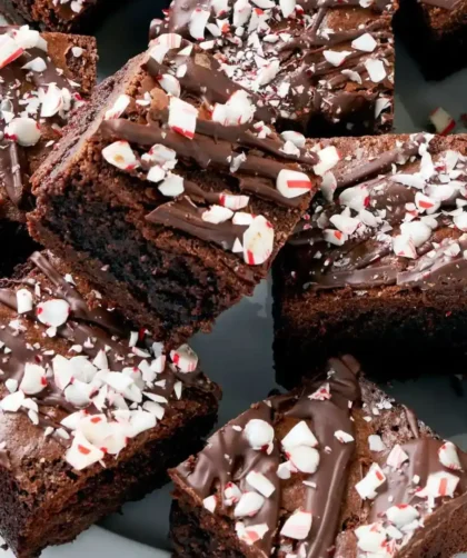 Pioneer Woman Peppermint Brownies