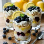 Pioneer Woman Individual Lemon Blueberry Trifles