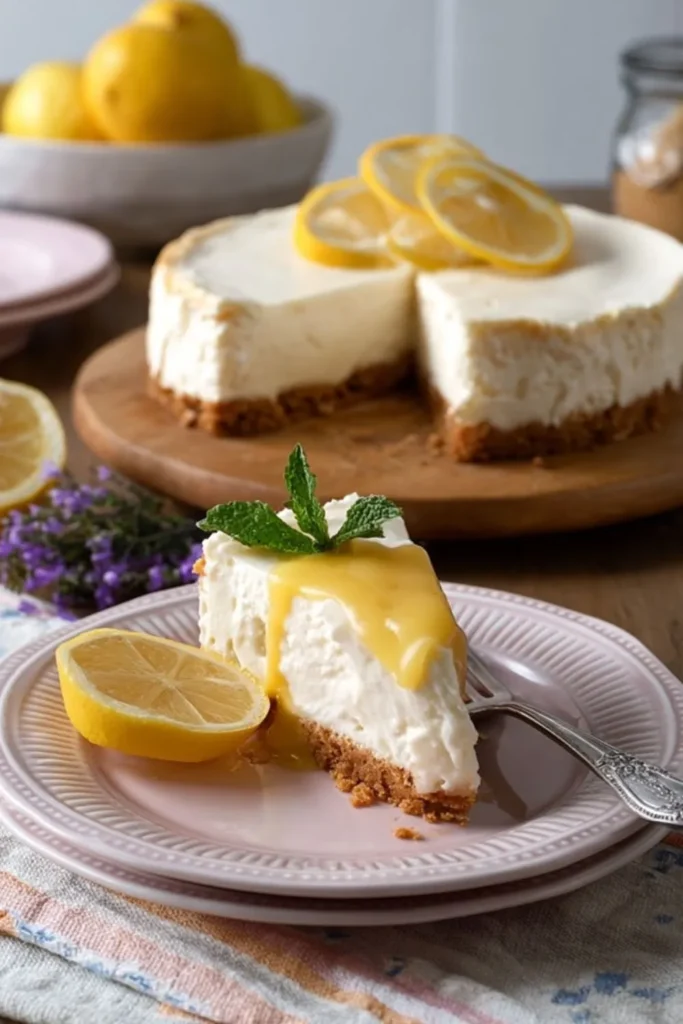 Pioneer Woman Easy No-Bake Lemon Cheesecake