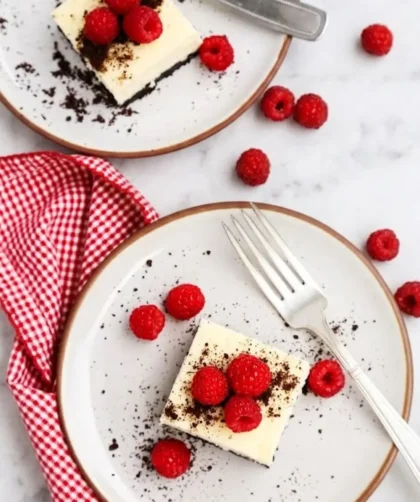 Pioneer Woman Black and White Cheesecake Bars