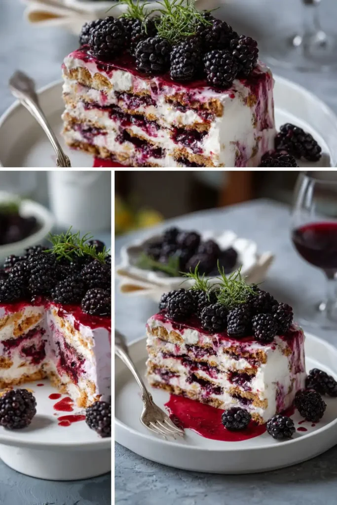 Pioneer Woman Blackberry Icebox Cake