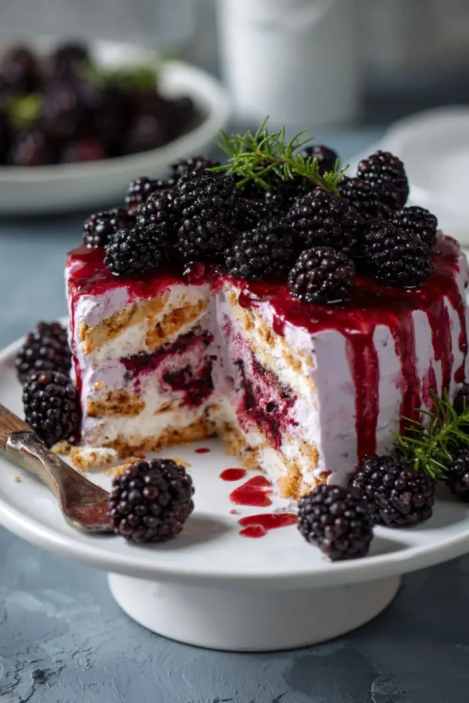 Pioneer Woman Blackberry Icebox Cake