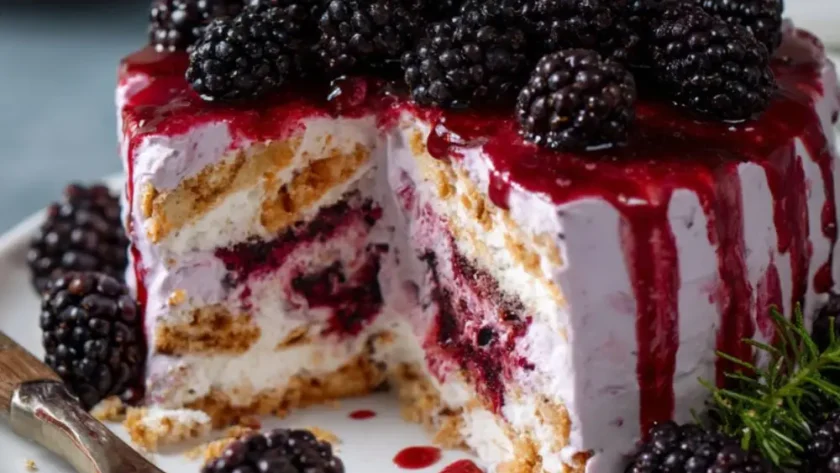 Pioneer Woman Blackberry Icebox Cake