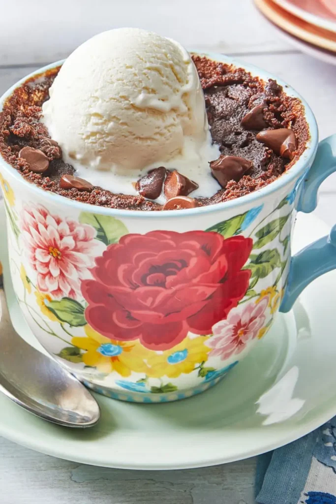 Pioneer Woman Brownie in a Mug