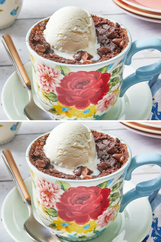 Pioneer Woman Brownie in a Mug