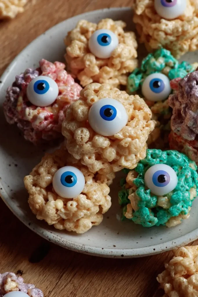 Pioneer Woman Cereal Treat Eyeballs