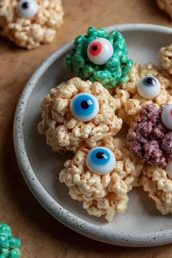 Pioneer Woman Cereal Treat Eyeballs