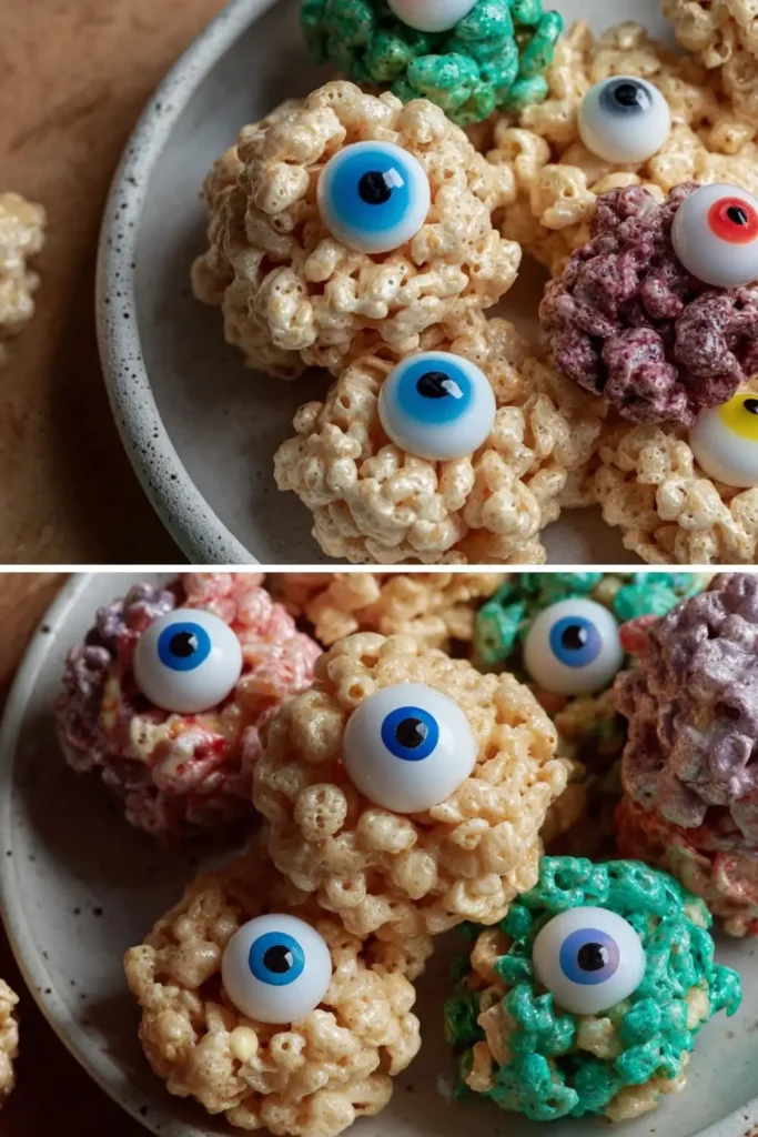 Pioneer Woman Cereal Treat Eyeballs
