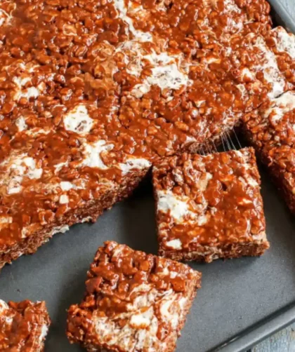Pioneer Woman Chocolate Peanut Butter Rice Krispies Bars