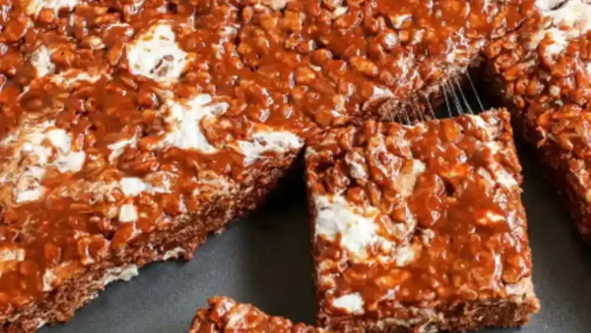Pioneer Woman Chocolate Peanut Butter Rice Krispies Bars