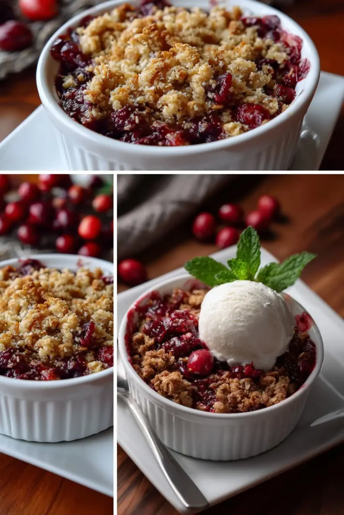 Pioneer Woman Cranberry Crisp
