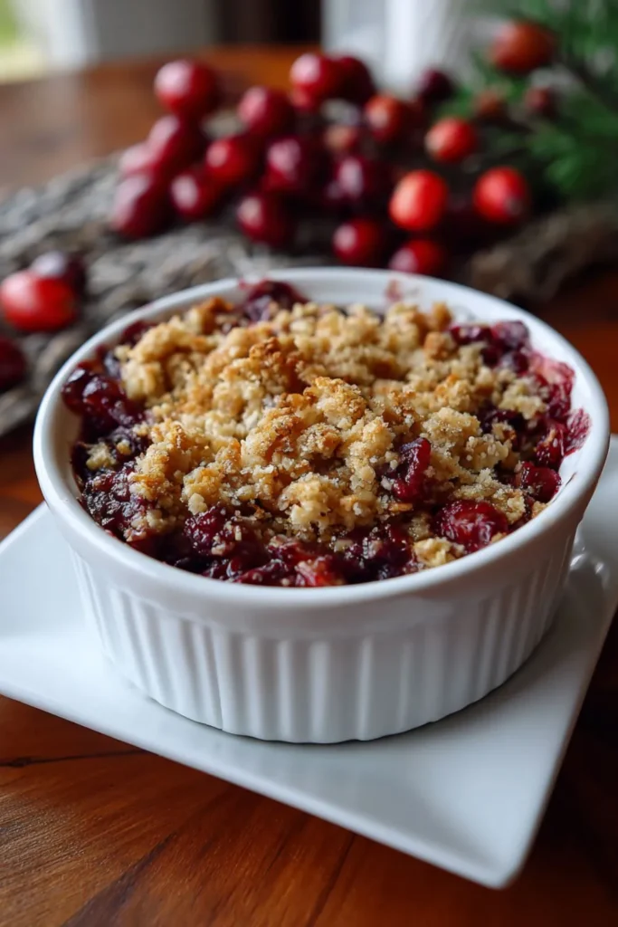 Pioneer Woman Cranberry Crisp