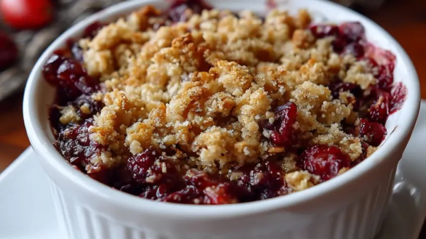 Pioneer Woman Cranberry Crisp
