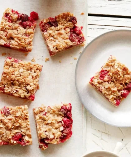 Pioneer Woman Cranberry Streusel Bars