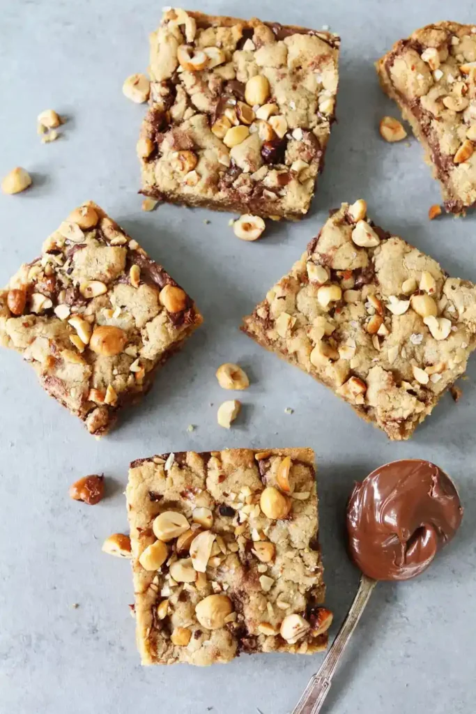 Pioneer Woman Hazelnut Nutella Cookie Bars