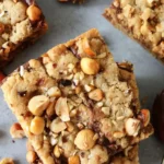 Pioneer Woman Hazelnut Nutella Cookie Bars
