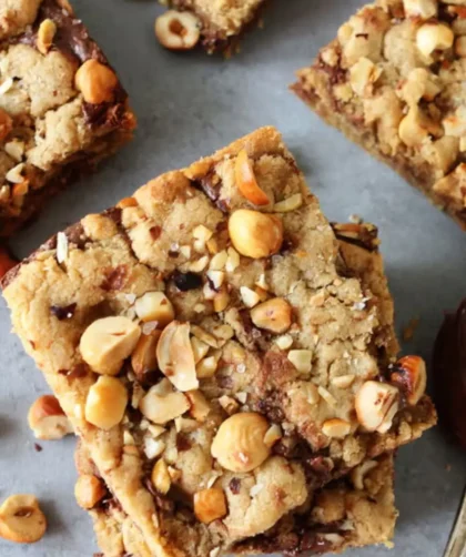 Pioneer Woman Hazelnut Nutella Cookie Bars