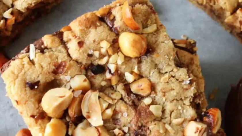 Pioneer Woman Hazelnut Nutella Cookie Bars