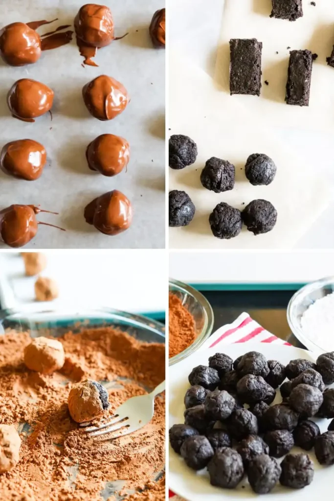 pioneer woman brownie truffles