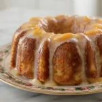 Apricot Brandy and Peach Schnapps Pound Cake