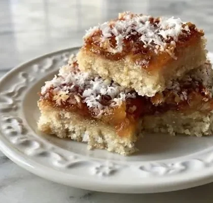 Apricot-Coconut Squares Recipe