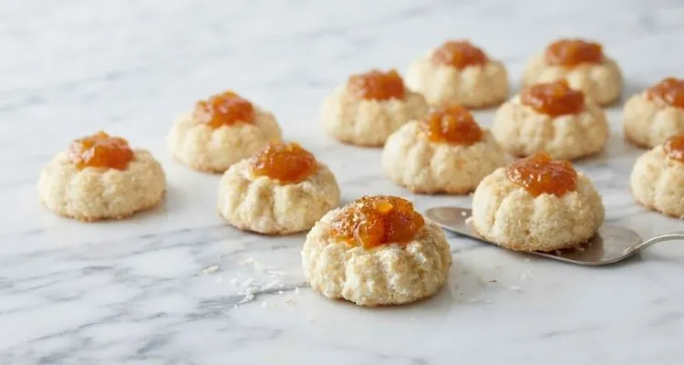 Apricot Cream Cheese Thumbprints