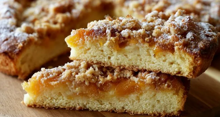 Apricot Danish Coffee Cake