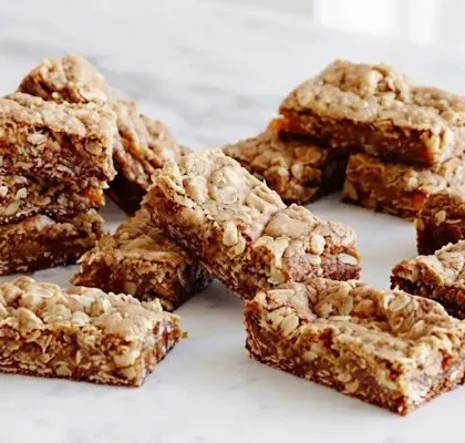 Apricot Oat Bars Recipe