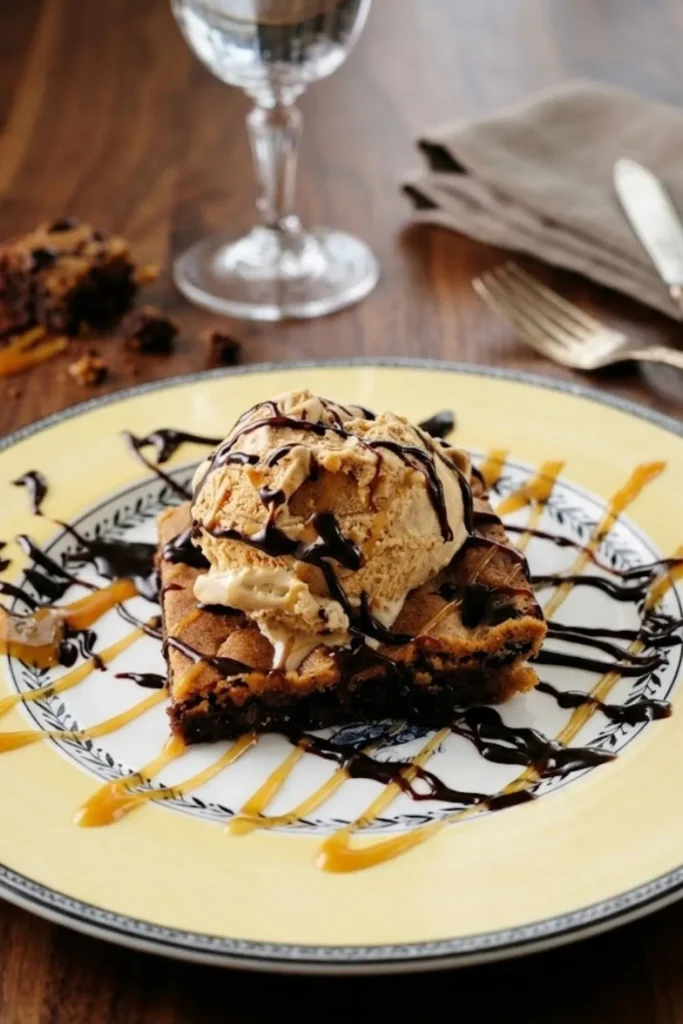 Pioneer Woman Chocolate Chip Caramel Ice Cream Sundae