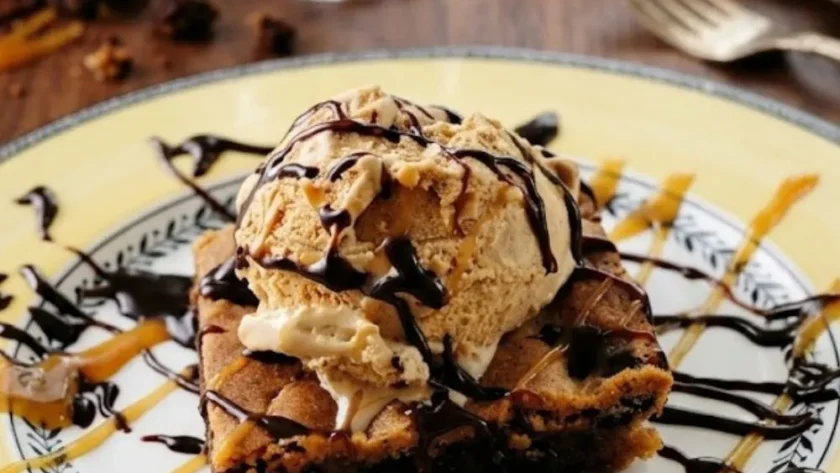 Pioneer Woman Chocolate Chip Caramel Ice Cream Sundae