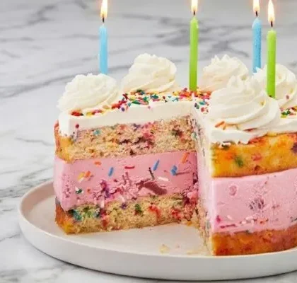 Pioneer Woman Birthday Ice Cream Cake