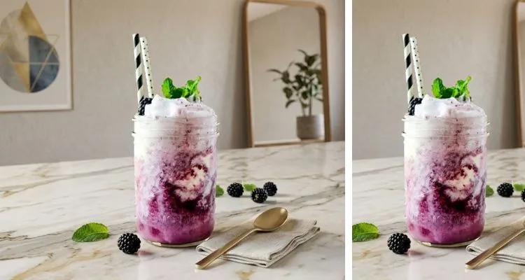 Pioneer Woman Blackberry Soda Floats
