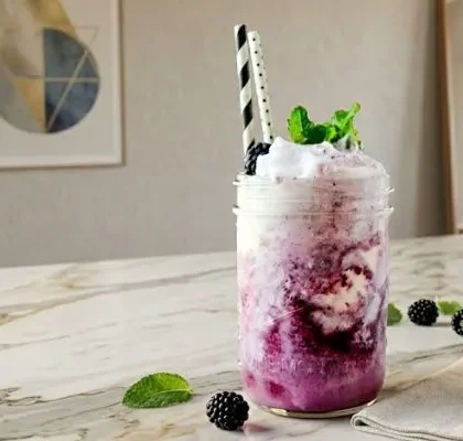 Pioneer Woman Blackberry Soda Floats