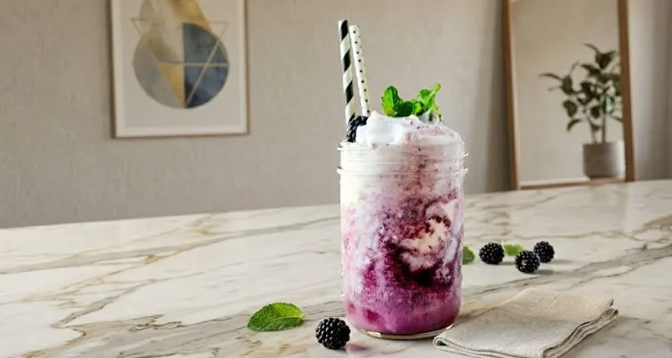 Pioneer Woman Blackberry Soda Floats