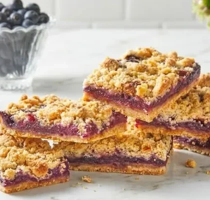 Pioneer Woman Blueberry Bars