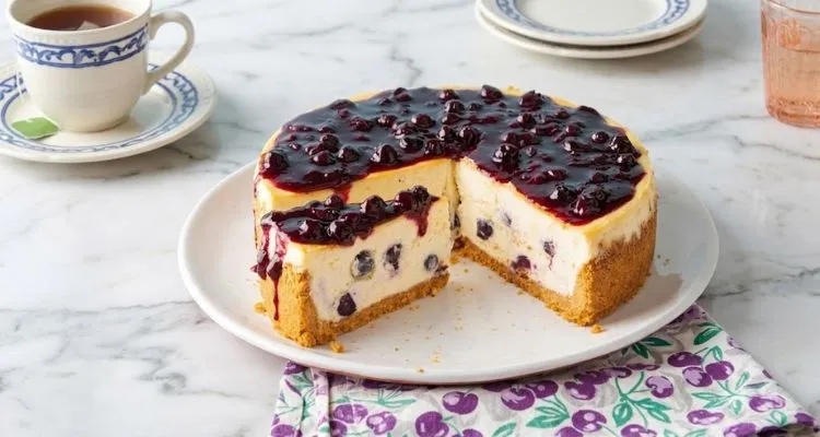 Pioneer Woman Blueberry Cheesecake