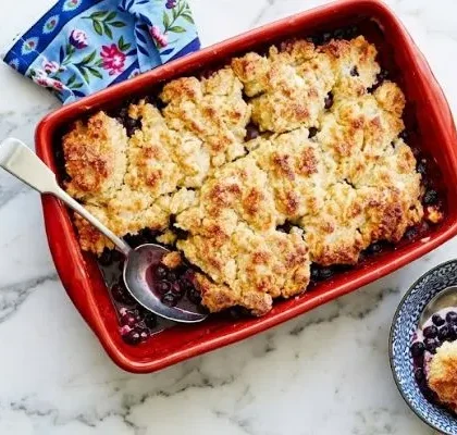Pioneer Woman Blueberry Cobbler